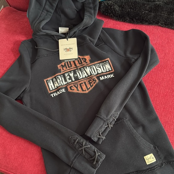 Harley-Davidson Tops - Harley-Davidson Black Hoodie